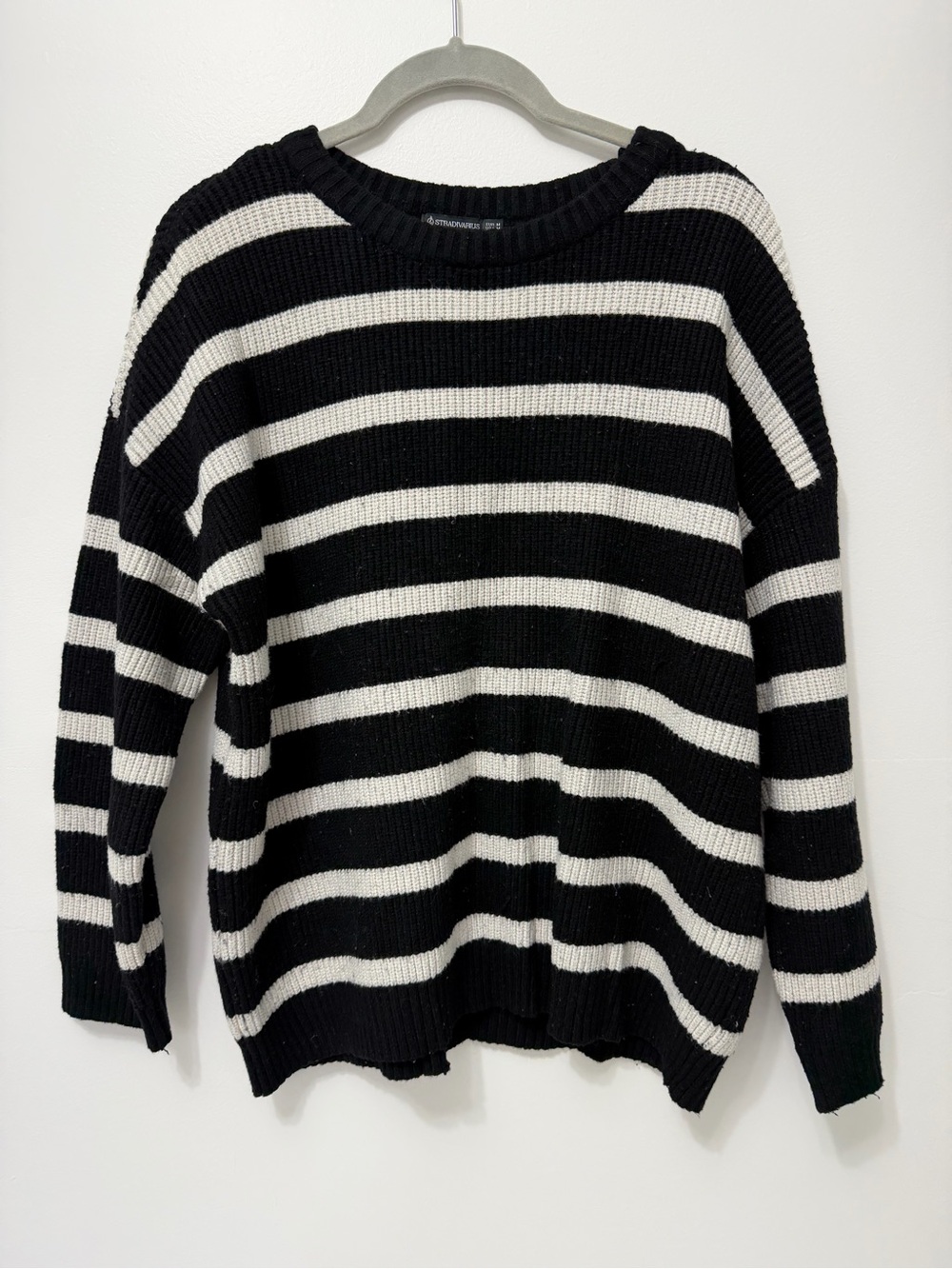 Stradivarius Striped Knit Sweater - Picture 3 of 8